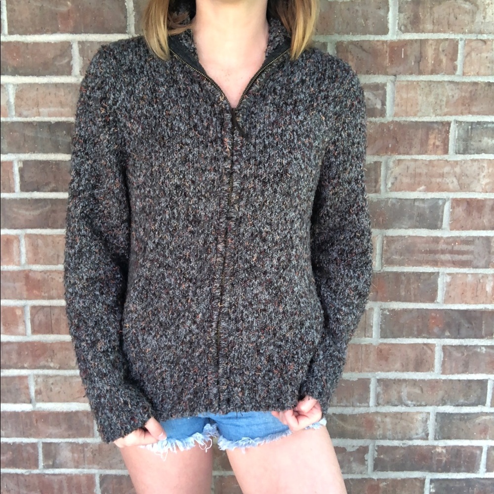Christopher & Banks Full Zip Sweater Jacket